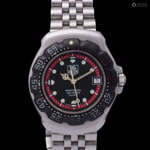 TAG HEUER formula one35 mm - MONTRE en acier, boitier rond, ...