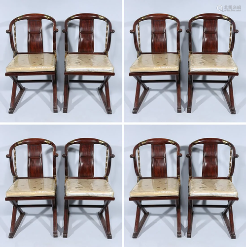 Set of Eight Dining Chairs