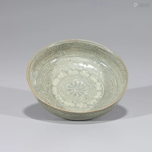 Korean Celadon Glazed Dish