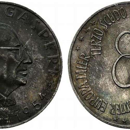 ALCIDE DE GASPERI. Medaglia 1972 AG (25,25 g - 40 mm).