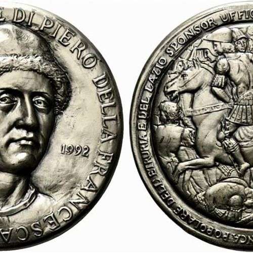 PIERO DELLA FRANCESCA. Médaille du 5° centenaire de la mort ...