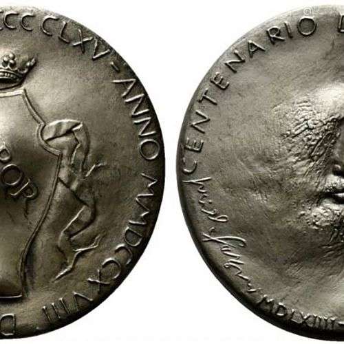 ROMA. Médaille du centenaire de Michel-Ange 1965. Coniazione...