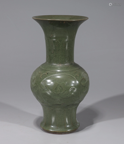 Korean Celadon Glazed Vase