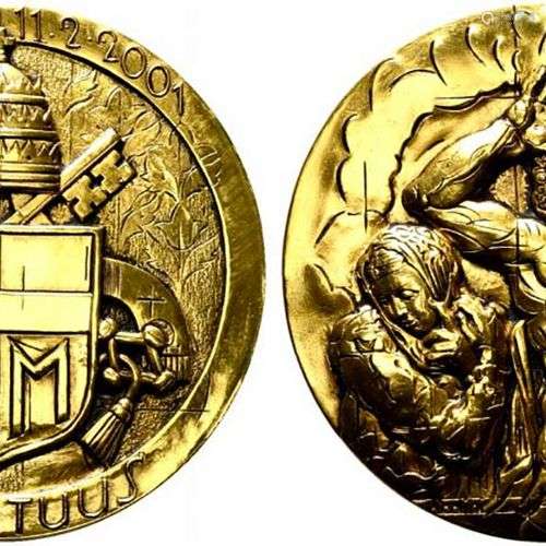 ROMA. Giovanni Paolo II (1978-2005). Médaille 2001 Opus Sene...