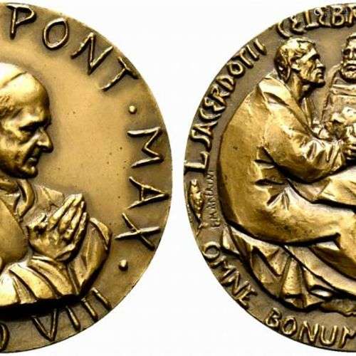 ROMA. Paolo VI (1963-1978). Médaille de l'année VIII. 50° an...