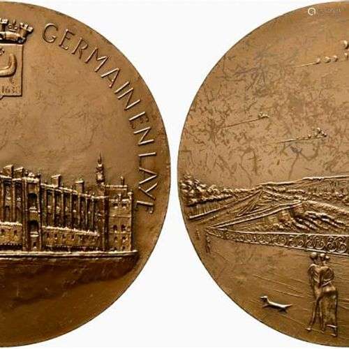 FRANCIA. Médaille 1979 Ville de Saint Germain en Laye. AE (4...