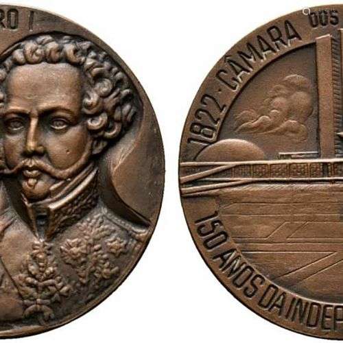 BRASILE. Médaille du 150° anniversaire de l'Indépendance 182...