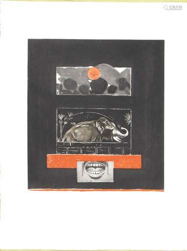 GRAHAM SUTHERLAND (Londres, 1903 - Menton, 1980)Dossier orig...