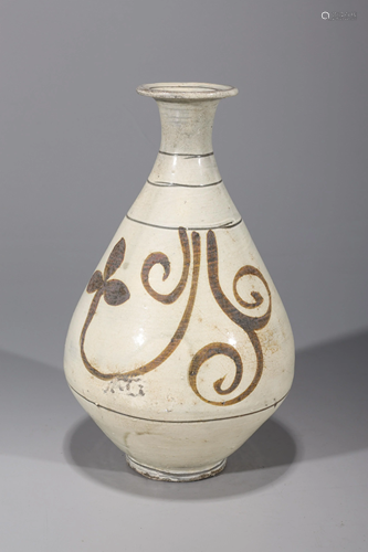 Laerge Korean Glazed Ceramic Vase