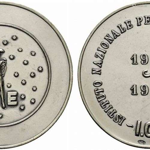 ISTITUTO NAZIONALE PER IL COMMERCIO ESTERO. Médaille 1976 Ag...