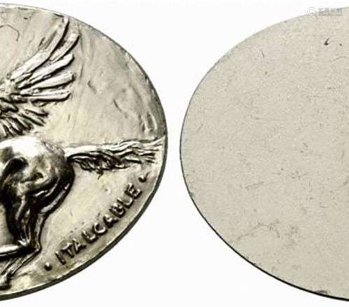 ITALCABLE. Médaille commémorative 1921-1981. En argent (54,4...