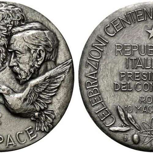 REPUBBLICA ITALIANA. Presidenza del Consiglio 1983. Medaglia...