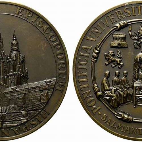 SPAGNA. Médaille Pontificia Università di Salamanca. AE (203...