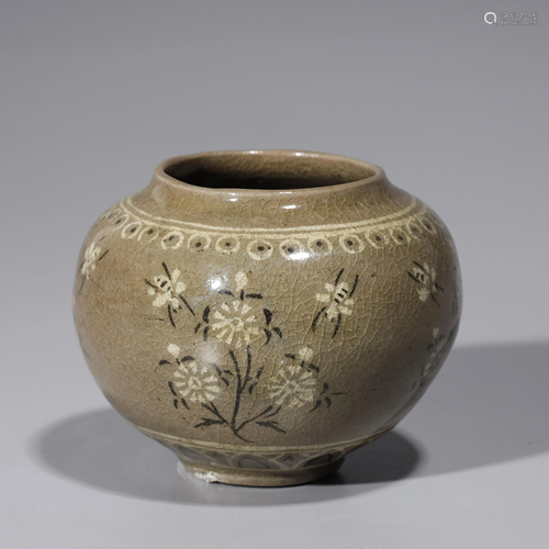 Korean Celadon Glazed Jarlet