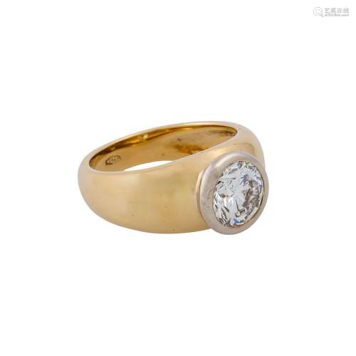 Ring mit Brillant ca. 2 ct,