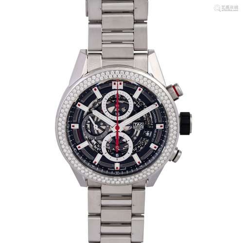 TAG HEUER Carrera Chronograph Heuer 01, Ref. CAR201P.BA0766....