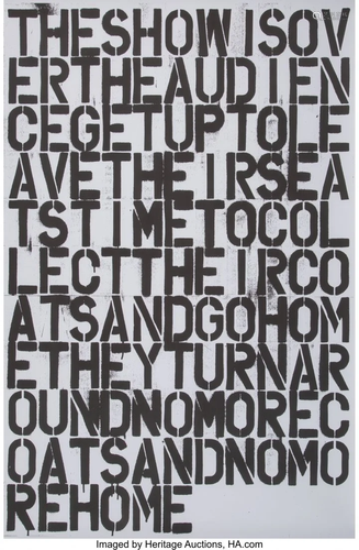 Christopher Wool X Felix Gonzalez-Torres Untitl