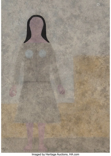 Rufino Tamayo (1899-1991) Mujer, from Rufino Tam