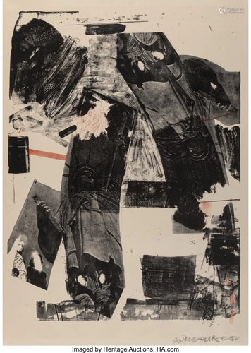 Robert Rauschenberg (1925-2008) Front Roll, 1964