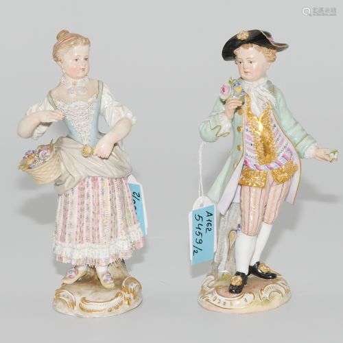 Meissen, 2 Figuren