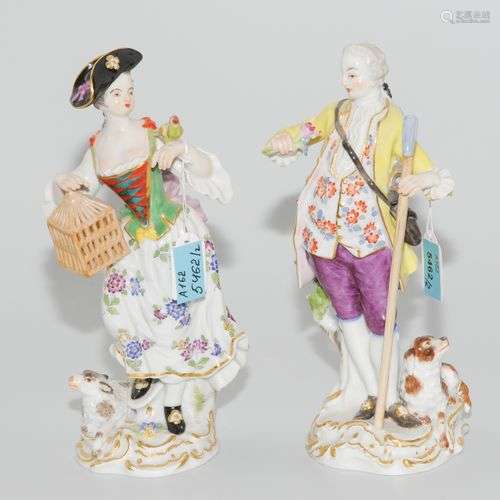 Meissen, 1 Paar Figuren