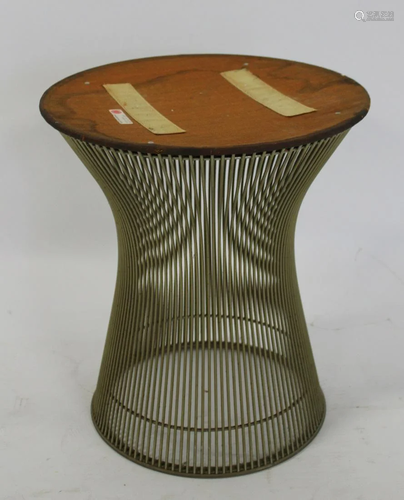 Warren Platner For Knoll Wire Stool.