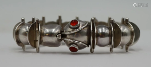 JEWELRY. Signed Mexican Sterling Caterpillar