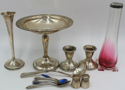 STERLING. Assorted Grouping of Sterling Hollowware