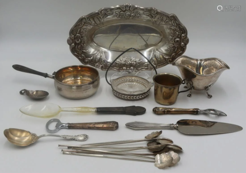 STERLING. Misc. Grouping of Sterling Hollow Ware