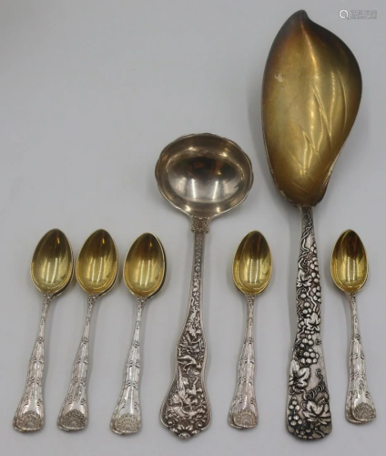 STERLING. Tiffany & Co. Flatware and Serving Pcs.