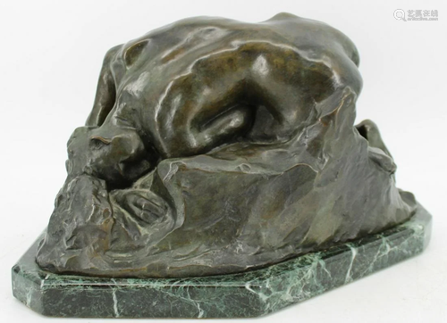 AUGUSTE RODIN (FRENCH, 1840-1917) Bronze.