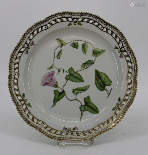 Royal Copenhagen Flora Danica Porcelain Charger.