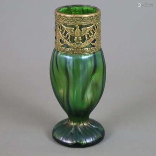 Vase en verre - probablement Wilhelm Kralik Sohn/Bohemia, ve...