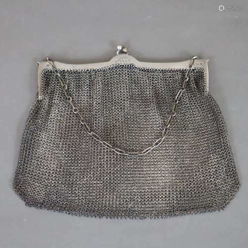 Sac de soirée en chaîne - argent sterling, Angleterre, Birmi...