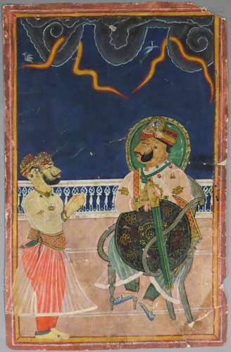 Peinture indienne - Inde, période moghole, 18e/19e siècle, p...