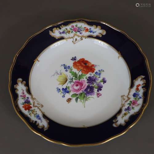 Assiette décorative - Meissen, 1850-1924, porcelaine, forme ...