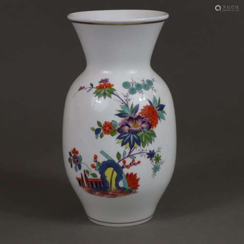 Vase - Meissen, 20e siècle, décor 