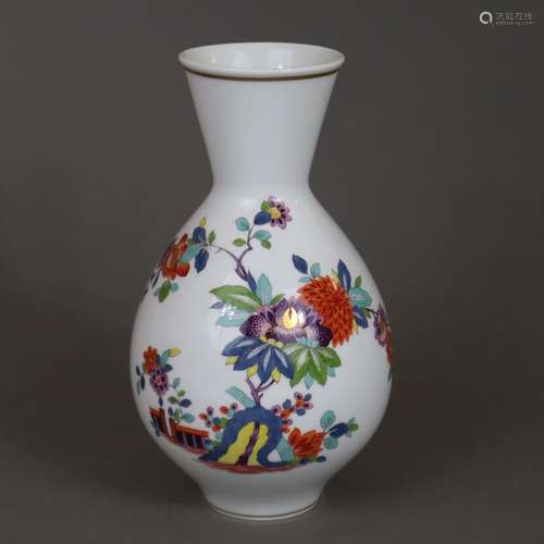 Vase - Meissen, 20e siècle, décor 