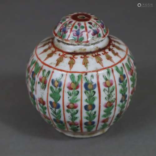 Petit pot à couvercle - Empire ottoman, 19e siècle ou plus t...