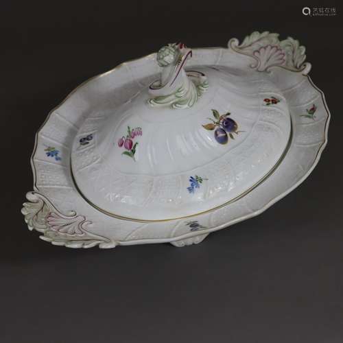 Soupière avec couvercle - Meissen, période des boutons (1850...