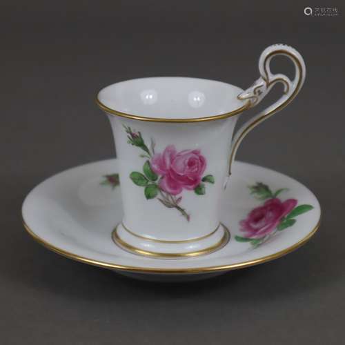 Demitasse avec UT - Meissen, décor 