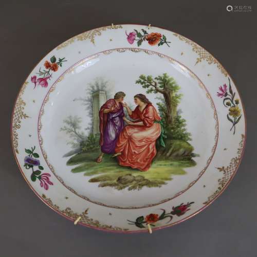 Grande assiette - Meissen, période des boutons (1850-1924), ...