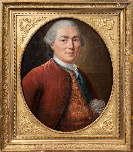 École FRANCAISE du XIXème siècle Portrait de gentilhomme en ...