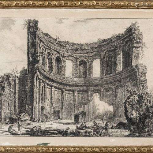 Giovanni Battista PIRANESI (1720-1778) Avanzi del Tempio det...