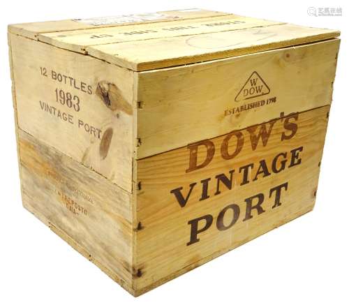 Dow's 1983 vintage port