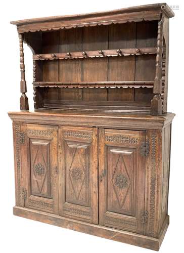 18th century oak dresser