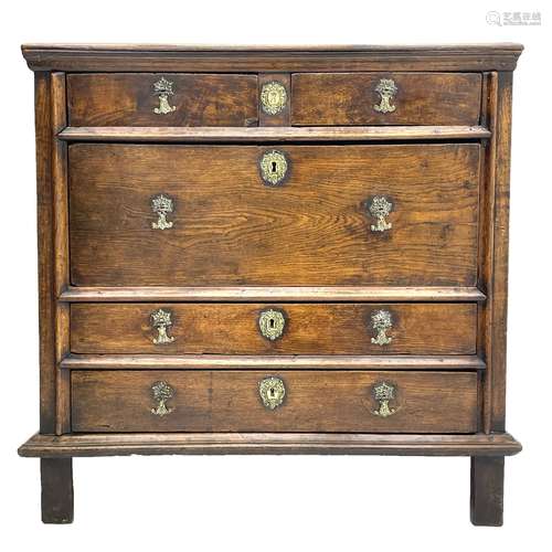 18th century oak chest