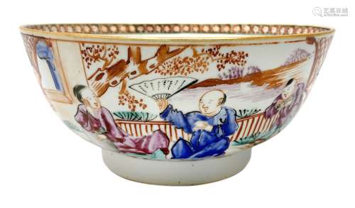 18th century Chinese famille rose bowl