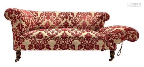 Late Victorian two seat traditional shape settee