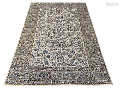 Large Fine Kashan carpet
